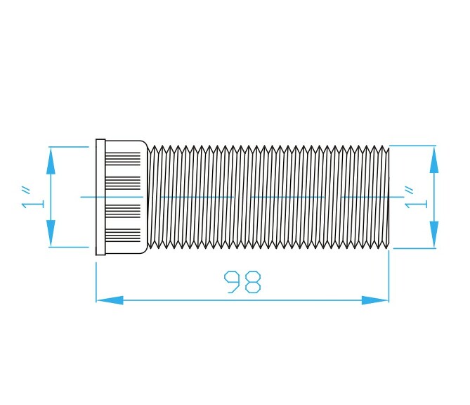 View Extension for nut G1"