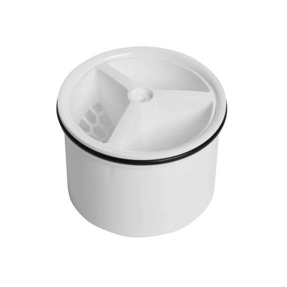 View Hair strainer for low shower tray siphons