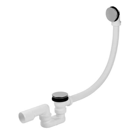 View Bath drain KLIK KLAK, trap 40/50, inox