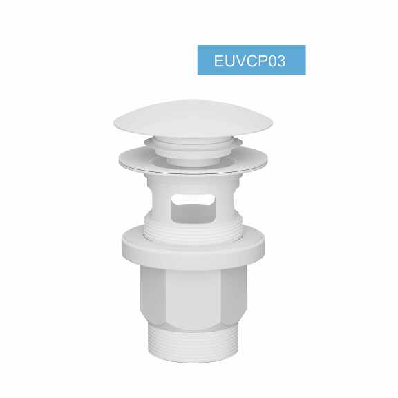 View Washbasin outlet CLICK - CLACK, plastic