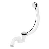 Automatic bath drain, trap 40, bend 45° 40/50