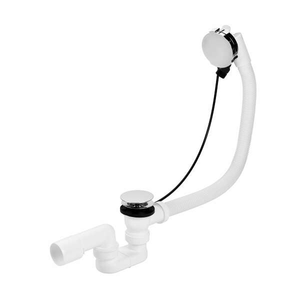 View Automatic bath drain, SLIM integrated water inlet, trap 40/50