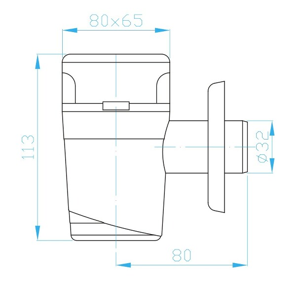 View Drip funnel with safety overflow up to 3 hoses