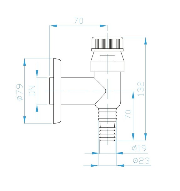 Prohlédnout Sifon pračkový venkovní s přivzdušněním DN32