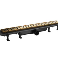 Plastic drain channel combi design 8