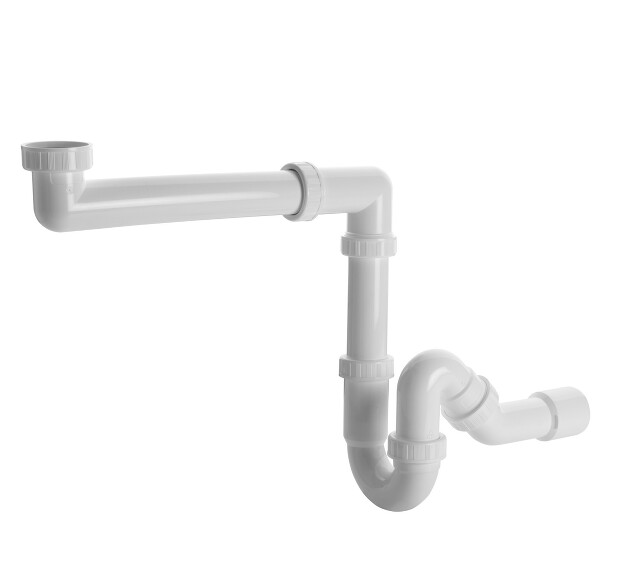View U siphon 40 for space saving with 135°elbow