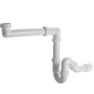 U siphon 40 for space saving with 135°elbow