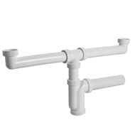 Trap 50 with 2x 6/4", washing machine outlet