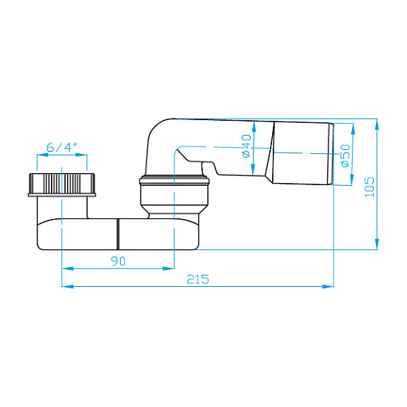 View Bath trap 40/50