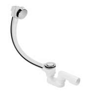 Automatic bath drain inclusive bath trap 40/50 brass