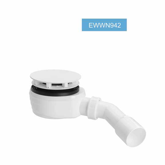 View Shower tray siphon 90, low, bend 45° 40/50, cover