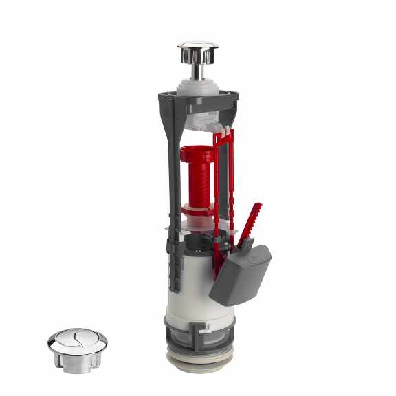 View Flush valve - double button