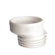 Eccentric toilet collar