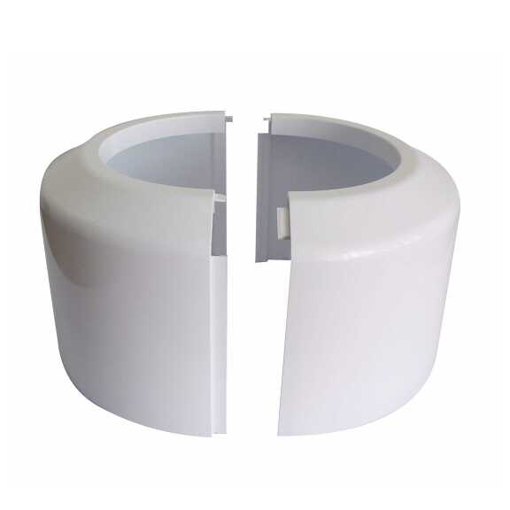 View Rosette for toilt connectors - two-piece