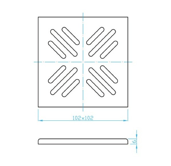 View Grid for drain SI5xC00