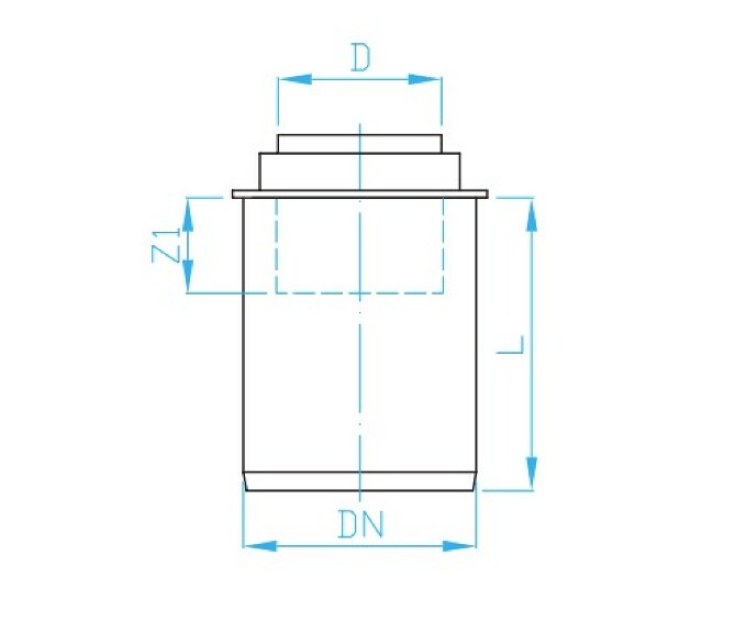 View Eccentric reducer - low