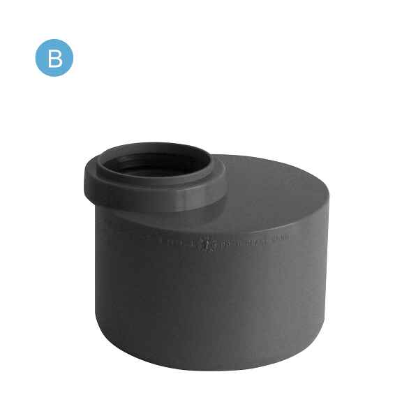 View Eccentric reducer - low