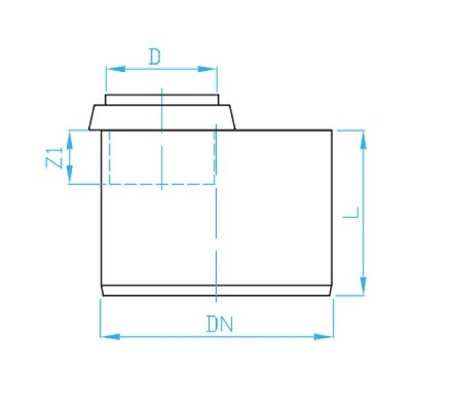 View Eccentric reducer - low