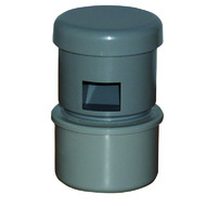 Ventilation heads with shutter