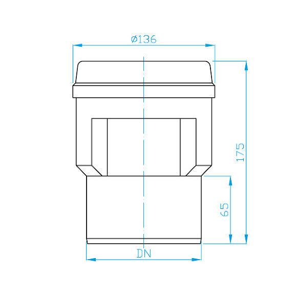 View Ventilation heads with shutter 110