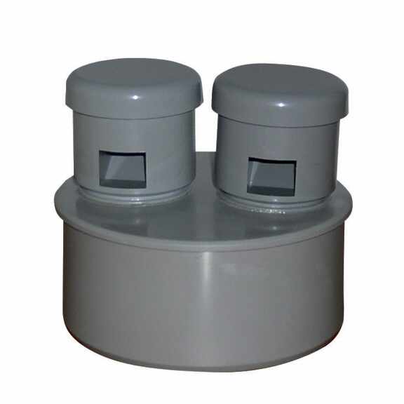 View Double ventilation heads 110 with shutter