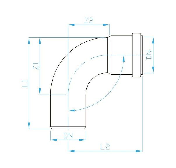 View HT PP pipe curves