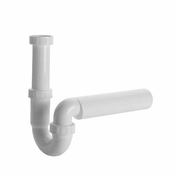 View U trap with nut 6/4"