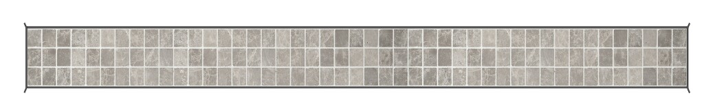 View SALE - Plastic drain channel with stainless steel grid and frame, design 4, dry valve, for tiles