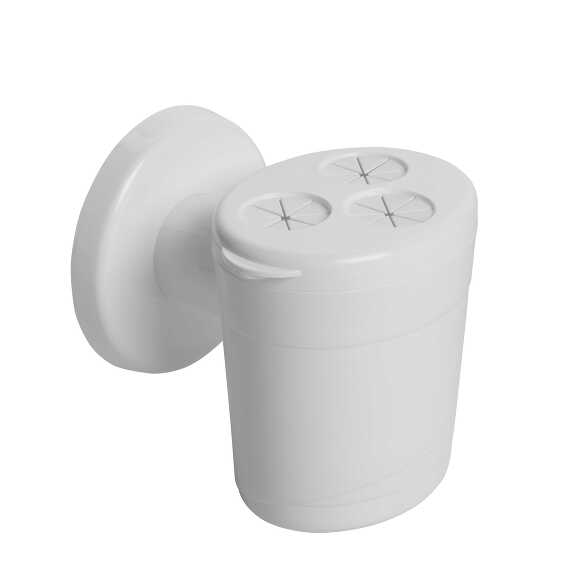 View Condensation trap, white, wet +dry valve up to three hoses